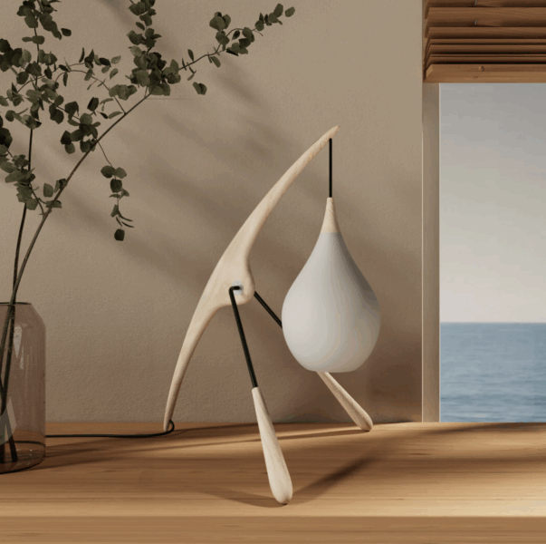 Phasme M Table Lamp from Rispal Table Lamps by Rispal